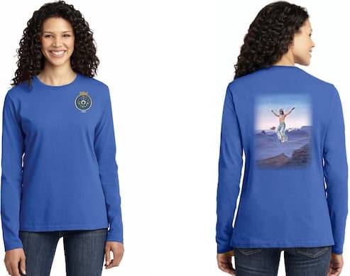 Long sleeve printed shirt cotton / poly blend
$40.00 plus Shipping & Handling